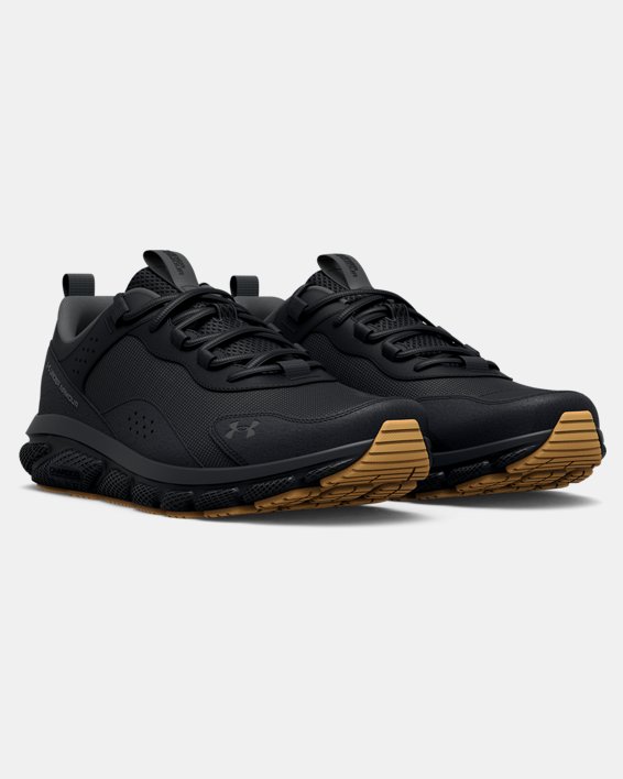 Men's UA Charged Verssert Running Shoes, Black, pdpMainDesktop image number 3